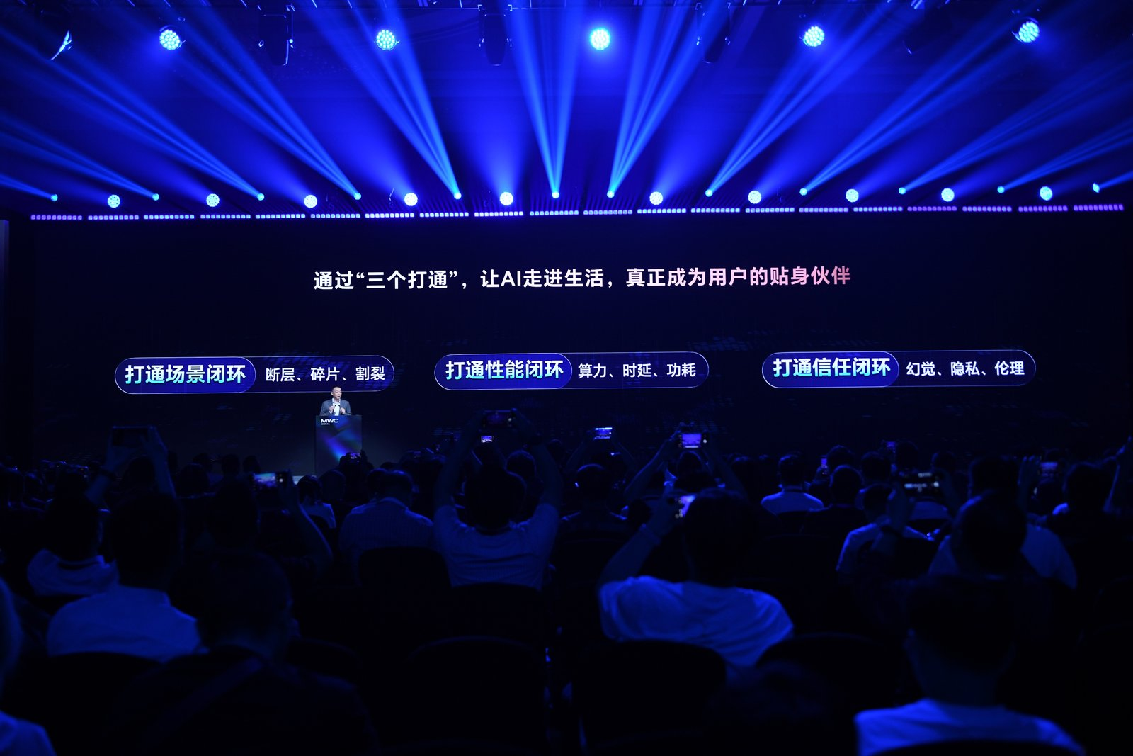 荣耀CEO李健MWC上海演讲：最强AI智能体手机Magic V5背后的AI生态(图2)
